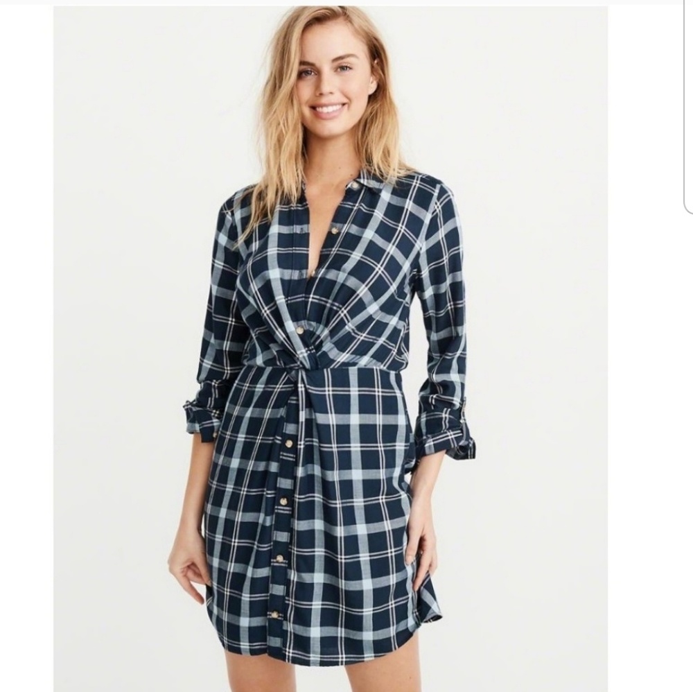 Abercrombie & Fitch plaid dress